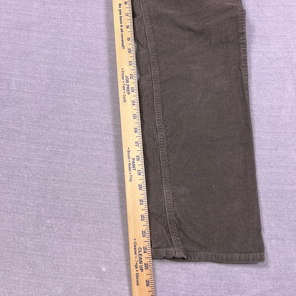 Old Navy Straight Regular Mid Rise Corduroy Pants Kids 12 Light Brown Cotton